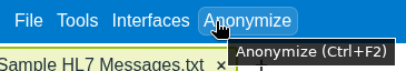Title-bar Anonymize button
